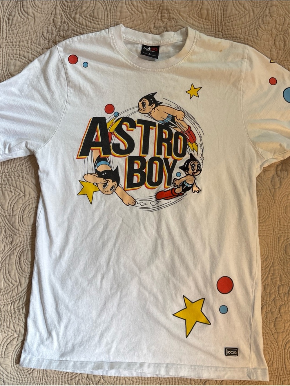 Astro Boy Graphic Short Sleeve Tee - White